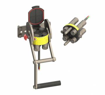 Multi-Coupling 4 Lines with an Electric Socket (U280000GT Series)