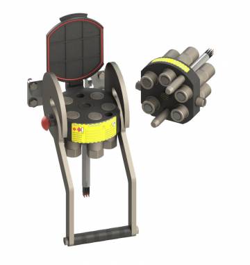 Multi-Coupling 5 Lines with an Electric Socket  (L280400J Series)