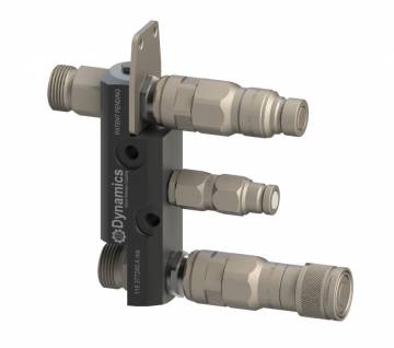 Decompression Block Coupler "Model C" 3 Lines (377200AC Series)